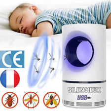 Lampe Anti Moustique silencieux LED UV USB portable anti moustiques tue insectes d'occasion  Carignan-de-Bordeaux