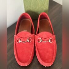 Gucci red suede for sale  Newark