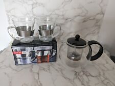 Bodum Assam Tea Set- New in box- Teapot Infuser &  Cups X 2 for sale  Shipping to South Africa
