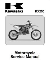 Kawasaki kx250 service for sale  USA