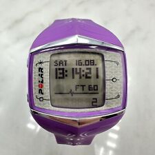 Relógio monitor de frequência cardíaca roxo Polar FT60 pulseira roxa BATERIA NOVA comprar usado  Enviando para Brazil