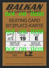Balkan bulgarian airlines for sale  WELSHPOOL
