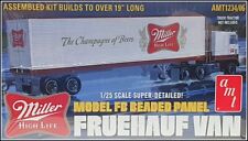 AMT Round 2 1/25 Scale AMT1234/06 - Fruehauf 40' Semi Trailer Miller Beer comprar usado  Enviando para Brazil