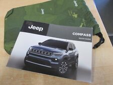 Jeep compass handbook for sale  BURY ST. EDMUNDS