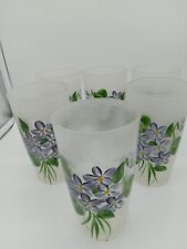 Drinking glasses frosted for sale  Douglass