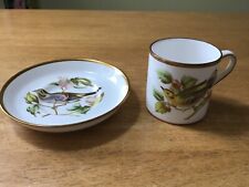 Spode coffee audubons for sale  WARMINSTER
