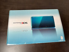 Sistema completo Nintendo 3DS azul água novo caixa aberta comprar usado  Enviando para Brazil