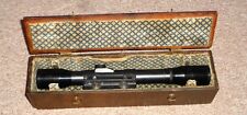 Used, Vintage J. Unertl Hawk 4X Rifle Scope Weaver Detachable Side - 1" Mount WOW !!! for sale  Hilton