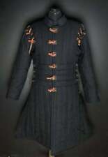 Usado, Casaco Gambeson preto acolchoado grosso medieval jaqueta Aketon reconstituição de armadura SCA comprar usado  Enviando para Brazil