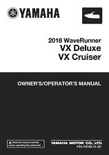 2018 vx yamaha deluxe for sale  Lexington