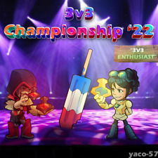 Brawlhalla: 3v3 Champ '22 (Esports V2 + V3, 3v3 Enthusiast, Great Pop) comprar usado  Enviando para Brazil