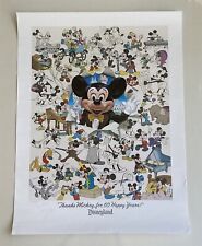 Disneyland poster mickey for sale  Discovery Bay