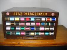 Vintage Star Sewing Thread/Spool Cabinet 4 Drawer Metal Display, used for sale  Shipping to South Africa