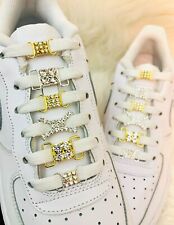 Usado, Neue Metall Schuh Schnallen / Lace Locks / Buckles Glitzer 2 Stück comprar usado  Enviando para Brazil