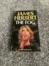 JAMES HERBERT: THE FOG: SIGNED DATED UK PAPERBACK PRINTING VERY EARLY SIGNATURE for sale  LYTHAM ST. ANNES