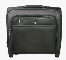 SOLO GRAMERCY Rolling Laptop Bag Business Travel Mobile Office Handle Black NICE for sale  Shipping to South Africa