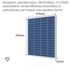 Newpowa pannello solare usato  Agropoli