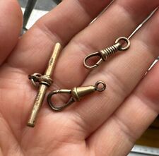 Antique Rolled Gold Lobster Clasps And T- Bar For Spare for sale  Shipping to South Africa