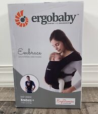 Ergo Baby embrace baby carrier bnib Black for sale  SOUTHAMPTON