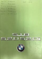 Brochure bmw 518 usato  Genova