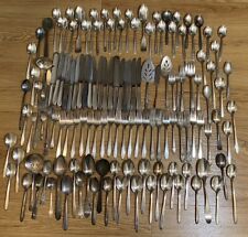 Used, Vintage Huge Lot Mixed Some Silver Plated Silverware Flatware Knife Fork Spoon for sale  Shipping to South Africa
