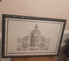 Architects drawing print for sale  LONDON