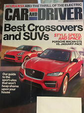 Car & Driver Magazine-Novembro De 2016-Melhor Crossovers E Suvs comprar usado  Enviando para Brazil