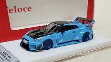 1:64 Veloce Nissan Skyline GT-R R35 35GT RR LB Performance Sky Blue ignition ig for sale  Shipping to South Africa