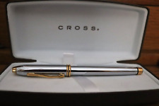 Cross chrome gold for sale  HITCHIN