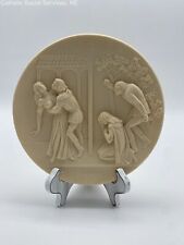 Alabaster collector plate for sale  Lincoln