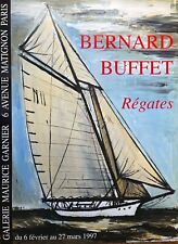 Bernard buffet régates d'occasion  Paris VI