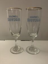 Vintage snowball glasses for sale  ABERDARE