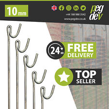 Metal fencing pins for sale  Shipping to Ireland