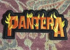 Pantera (2X4, parche) bordado, costura, hierro, heavy metal, parche de banda de rock, NUEVO segunda mano  Embacar hacia Mexico
