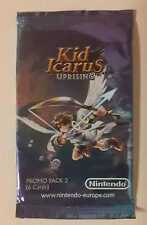 Busta cards Kid Icarus Uprising promo pack 2 da 6 carte Nintendo MAI APERTE usato  Acqui Terme