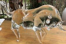 Vintage crystal bull for sale  Los Angeles