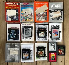 Lote de 9 videogames antigos para Atari 2600 7800 Pac Man Atari comprar usado  Enviando para Brazil