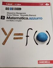 Matematica.azzurro volume zani usato  Lumezzane