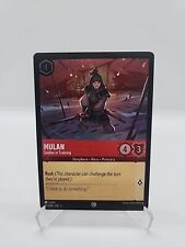 Disney Lorcana TCG Mulan 117/204 Rise of the Floodborn folha comum quase perfeito comprar usado  Enviando para Brazil