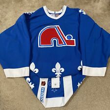 Used, CCM Authentic Quebec Nordiques NHL Hockey Jersey Vintage Blue Away 48 for sale  Southington