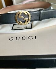Gucci black leather for sale  MANCHESTER