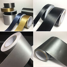 Adhesive Matte Metal Brushed Grain Steel ALUMINUM Vinyl Wrap Car Sticker Tape VL for sale  Shipping to South Africa