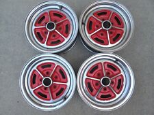 1971 1972 Buick Skylark GS 14x6 Rallye Rims Wheels Matched Set of 4, used for sale  Shipping to South Africa