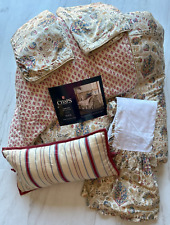 Used, Ralph Lauren Casablanca Queen Comforter, Bed Skirt, Shams (2), Pillow - 5 pc Set for sale  Shipping to South Africa