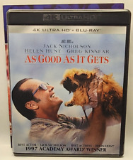 As Good as It Gets (4K Ultra HD + Blu-ray, 1997) Jack Nicholson, Greg Kinnear, usado comprar usado  Enviando para Brazil