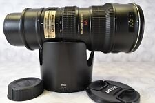 Objectif Nikon AF - S Nikkor 70-200mm F/2.8G Ed Vr- GT24 -12 Mois de Garantie d'occasion  Expédié en Belgium
