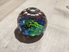 Crystal paperweight multi for sale  Cortez