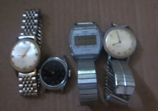 Lote vintage de 4 relógios masculinos Timex 1 digital US Time comprar usado  Enviando para Brazil