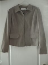 Ladies jacket taupe for sale  NORWICH