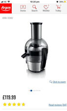 Philips Viva HR1867/21 800W Juicer - Black, used for sale  Shipping to South Africa